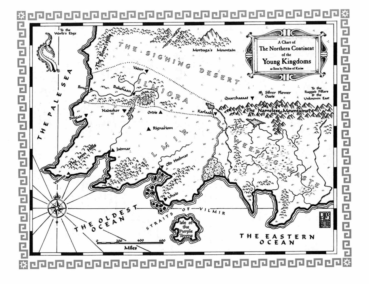 Map of the Northern Continent – Stormbringer!